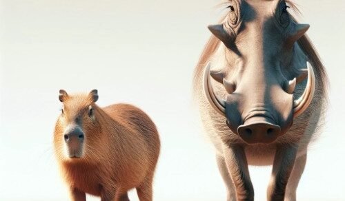warthog vs capybara