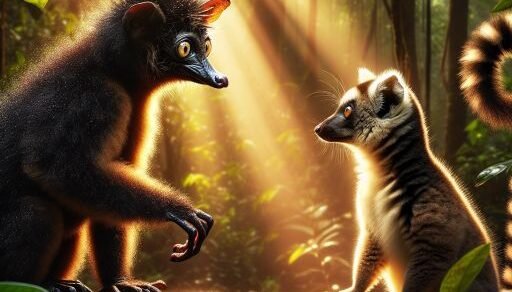 Aye-Aye vs. Lemur