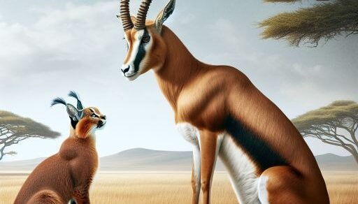 Caracal vs. Gazelle