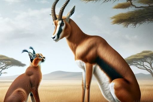 Caracal vs. Gazelle