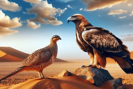 Desert Eagle vs. Sand Grouse