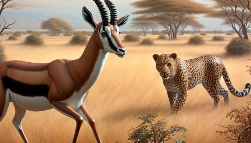 Gazelle vs. Leopard