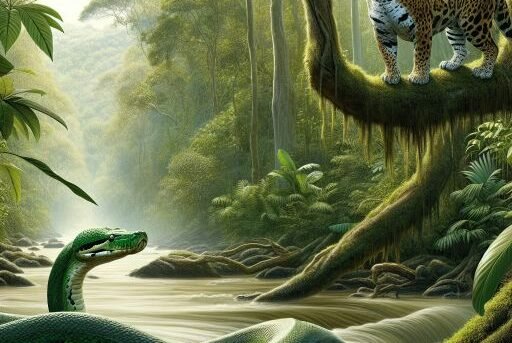 Green Anaconda vs. Jaguar