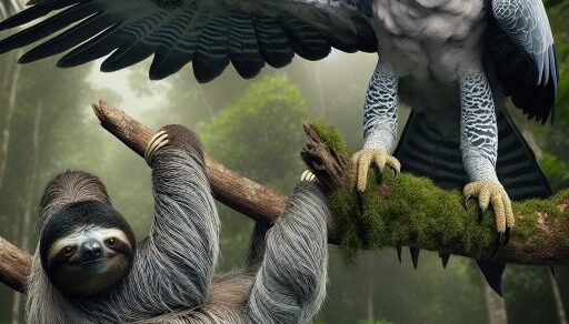 Harpy Eagle vs. Sloth