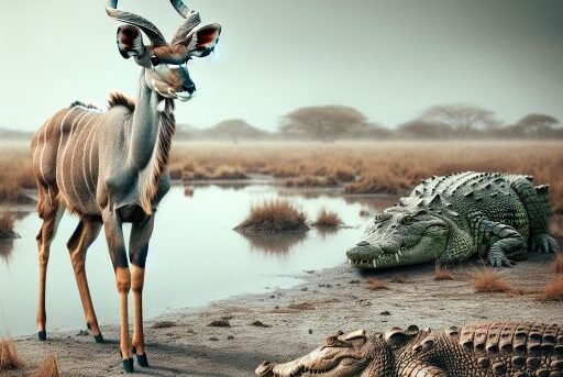 Kudu vs. Crocodile