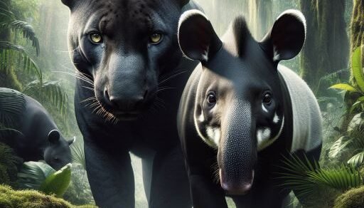 Malayan Tapir vs. Panther