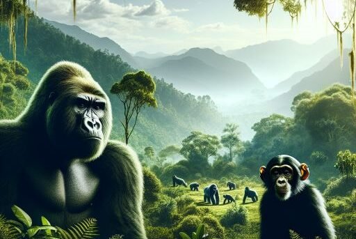Mountain Gorilla vs. Chimpanzee