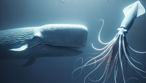 Sperm Whale vs. Giant Squid
