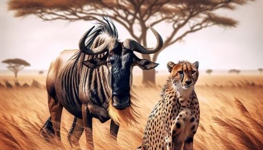 Wildebeest vs. Cheetah